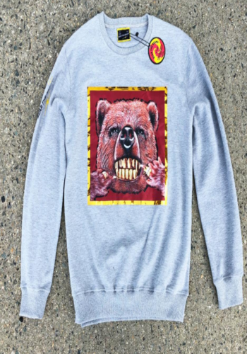 LEONINE Gold Teeth Bear Crewneck